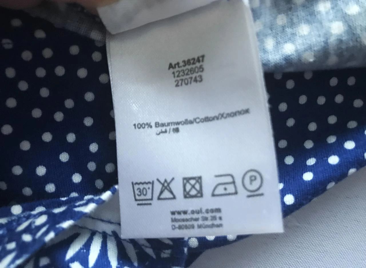 QUI M42 blusa branca azul sem mangas com pérolas . – photo 10